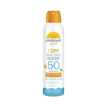 Солнцезащитный спрей для тела ELMIPLANT Spray protectie solar Wet Skin SPF50 150 ml