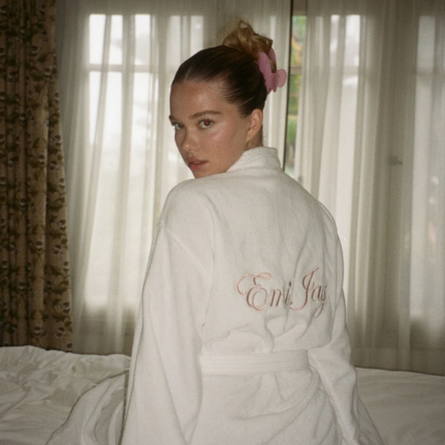 Большой крабик для волос EMI JAY Big Effing Clip in Cherub Pink