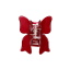 Заколка для волос EMI JAY Bow Clip in Poinsettia