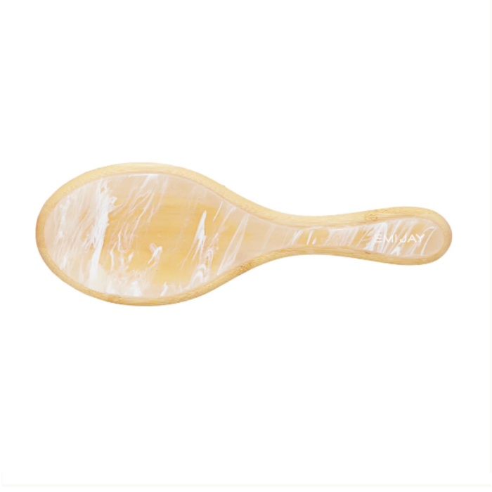 Овальная щетка для волос Leche EMI JAY Flat Brush in Leche