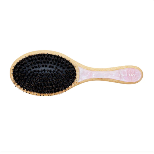 Овальная щетка для волос Pink Sugar EMI JAY Flat Brush in Pink Sugar