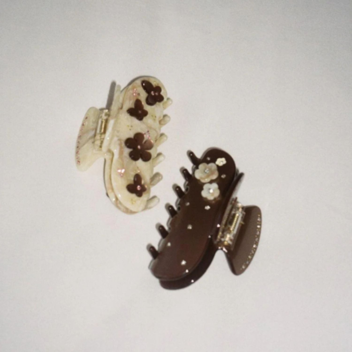 Крабик для волос Cocoa Chantilly Angel Food EMI JAY Sweetheart Clip in Cocoa Chantilly Angel
