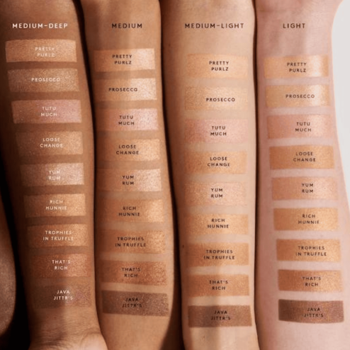 Хайлайтер FENTY BEAUTY Demi Glow light diffusing highlighter 4,5g в оттенке: 02 prosecco