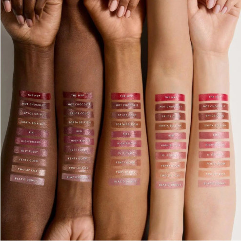 Глянцевий бальзам для губ Fenty Beauty Gloss Bomb Stix High-Shine Gloss Stick 3,6г у відтінку: 09 hot chocolit