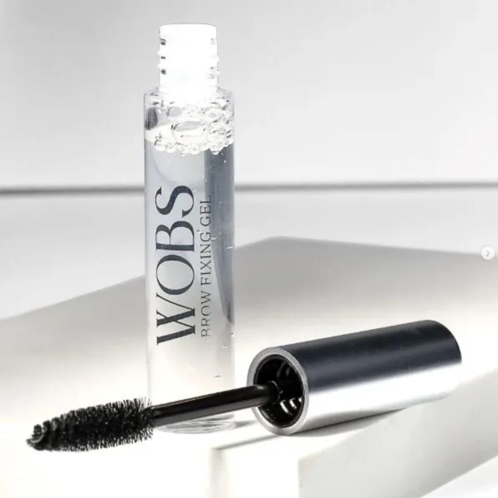Гель для брів прозорий WOBS Brow fixing gel 7g