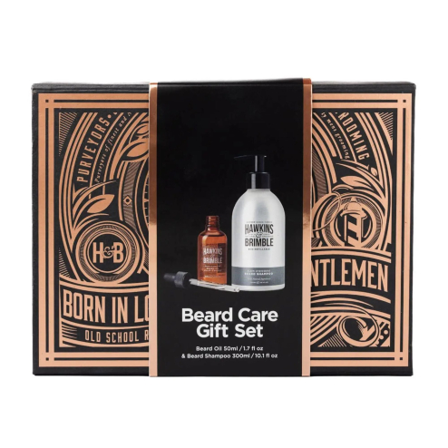 Подарочный набор для бороды Hawkins & Brimble Beard Gift Set (вeard Shampoo,вeard Oil)