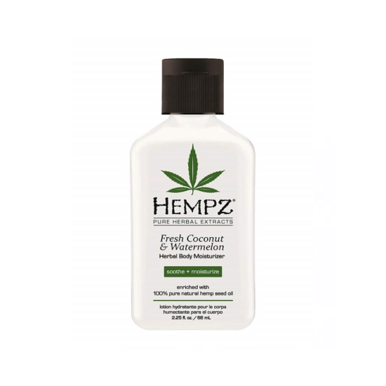 Молочко для тіла Кокос і Кавун HEMPZ Fresh Coconut & Watermelon Herbal Body Mois 66мл