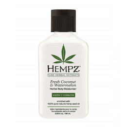 Молочко для тела Кокос и Арбуз HEMPZ Fresh Coconut & Watermelon Herbal Body Mois 66мл