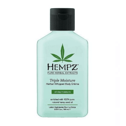 Молочко для тіла потрійної дії HEMPZ Triple Moisture Herbal Whipped Body Creme 66 мл