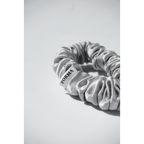 Шовкова резинка для волосся Forma Store в розмірі S у відтінку: Сірий