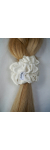 Шовкова резинка для волосся Forma Store в розмірі S у відтінку: Білий