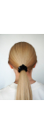 Шелковая резинка для волос Forma Store в размере S в оттенке: Черный