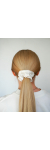 Шелковая резинка для волос Forma Store в размере М в оттенке: Белый