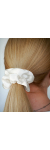 Шелковая резинка для волос Forma Store в размере М в оттенке: Белый