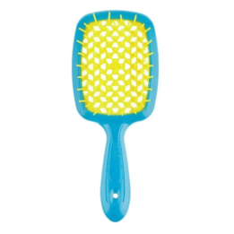 Щетка JANEKE SUPERBRUSH в оттенке: Голубой с желтым