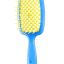 Щетка JANEKE SUPERBRUSH в оттенке: Голубой с желтым