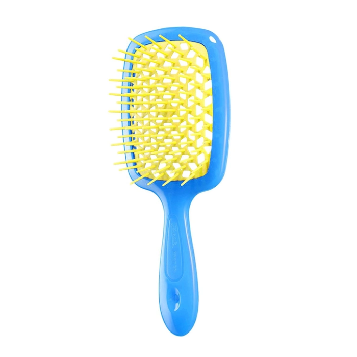 Щетка JANEKE SUPERBRUSH в оттенке: Голубой с желтым