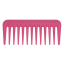 Гребень Janeke Mini supercomb Малиновый