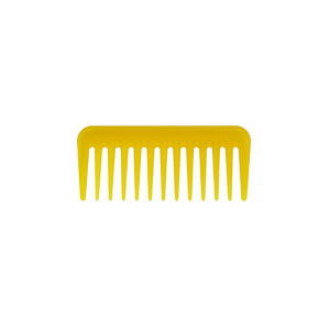 Гребінець Janeke Mini supercomb Помаранчевий