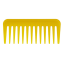Гребінець Janeke Mini supercomb Помаранчевий