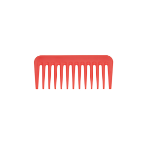 Гребінець Janeke Mini supercomb Рожевий прозорий