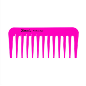 Міні гребінчик JANEKE Mini Supercomb у відтінку: Неоново-рожевий