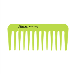 Міні гребінчик JANEKE Mini Supercomb у відтінку: Неоново-зелений
