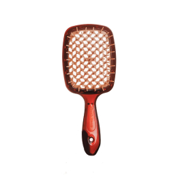 Розчіска JANEKE SUPERBRUSH стандарт у відтінку: Коричнева з бежевим