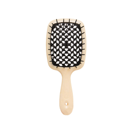 Розчіска JANEKE SUPERBRUSH стандарт у відтінку: Пастельно-жовта з чорним