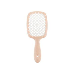 Щітка JANEKE SUPERBRUSH SMALL міні у відтінку: Персиковий з білим