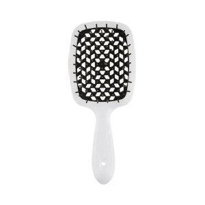 Розчіска міні JANEKE SUPERBRUSH SMALL у відтінку: білий з чорним