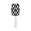 Розчіска міні JANEKE SUPERBRUSH SMALL у відтінку: білий з чорним
