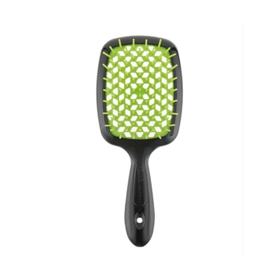Розчіска міні JANEKE SUPERBRUSH SMALL у відтінку: Чорна з зеленим