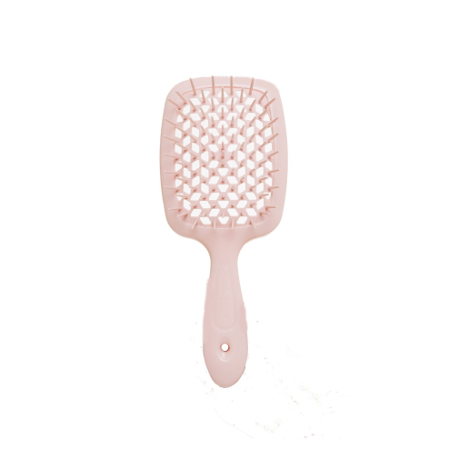 Расческа JANEKE SUPERBRUSH SMALL мини в оттенке: Пудровый с пудровым