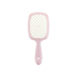 Щітка JANEKE SUPERBRUSH SMALL міні у відтінку: Рожева з білим