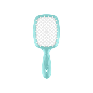 Щітка JANEKE SUPERBRUSH SMALL міні у відтінку: Тіффані з білим