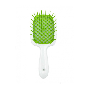 Щітка JANEKE SUPERBRUSH STANDART у відтінку: БІЛИЙ З ЗЕЛЕНИМ