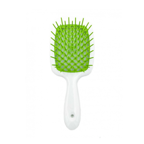 Щітка JANEKE SUPERBRUSH STANDART у відтінку: БІЛИЙ З ЗЕЛЕНИМ