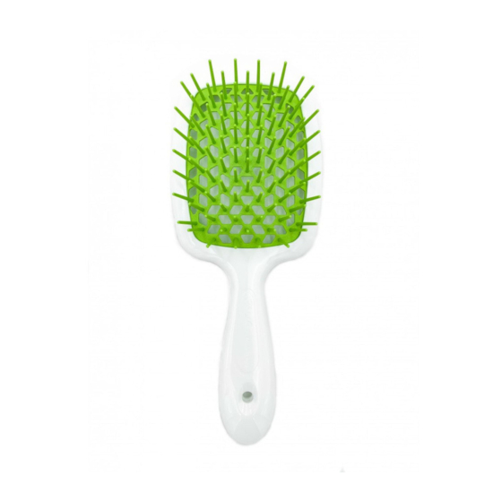 Щітка JANEKE SUPERBRUSH STANDART у відтінку: БІЛИЙ З ЗЕЛЕНИМ