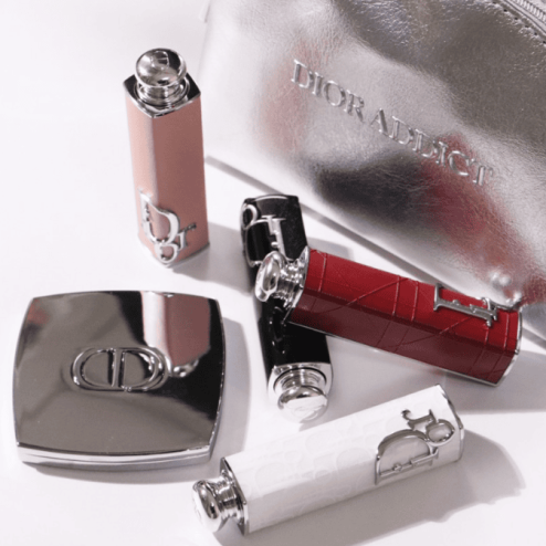 Косметичка Срібна DIOR TROUSSE POUCH