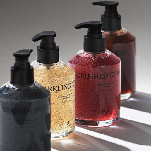 Мыло-эксфолиант для тела KUNDAL Exfoliating&Waterfull Hand Wash Sparkling Citrus 380ml