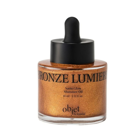 Масло для тела с эффектом мерцания Objet by Kundal Satin Glow Shimmer Oil Bronze Lumier 45ml