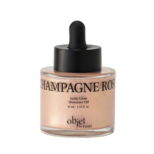 Олія для тіла з ефектом мерехтіння Objet by Kundal Satin Glow Shimmer Oil Champagne Rose 45ml