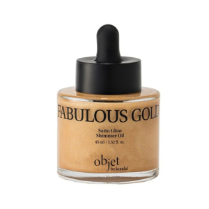 Олія для тіла з ефектом мерехтіння Objet by Kundal Satin Glow Shimmer Oil Fabulous Gold 45ml