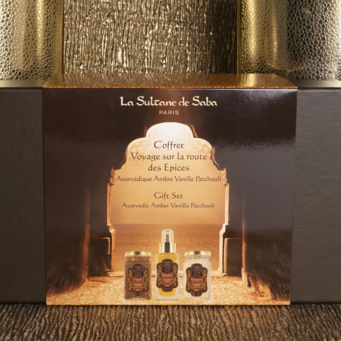 Набор для тела LA SULTANE DE SABA Ayurvedic Oriental body gift 100x50x100ml