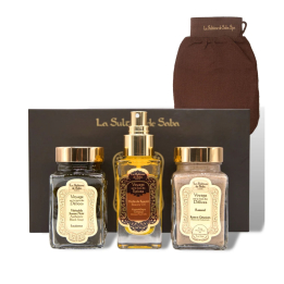 Набір для тіла LA SULTANE DE SABA Body gift set Ayurvedic сoffret soin hammam 50x100x100ml
