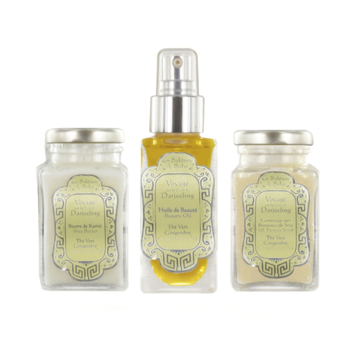 Набор для тела LA SULTANE DE SABA Green Tea Ginger Box Set100х50х100ml