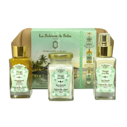Набір для тіла LA SULTANE DE SABA Voyage dans Iles Journey to the Islands 100x50x50ml