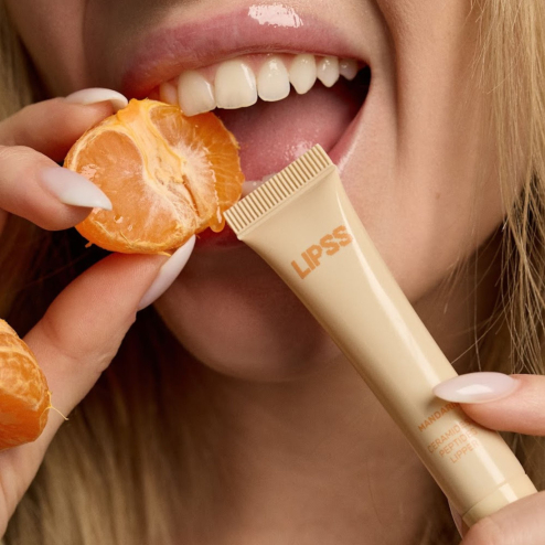 Блиск для губ LIPSS Lip Gloss 8g з ароматом: Mandarin