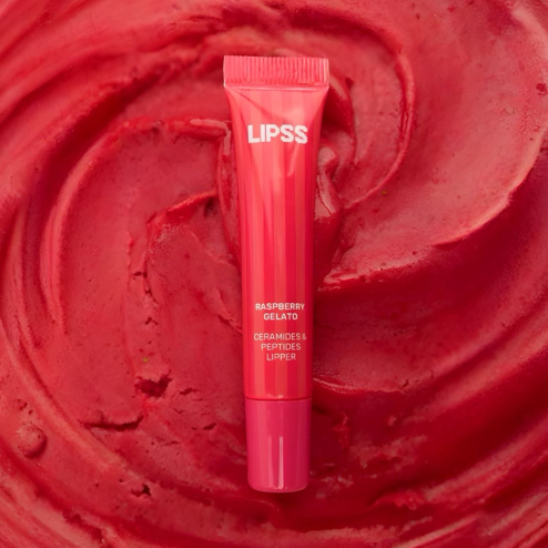 Блиск для губ LIPSS Lip Gloss 8g з ароматом: Raspberry Gelato